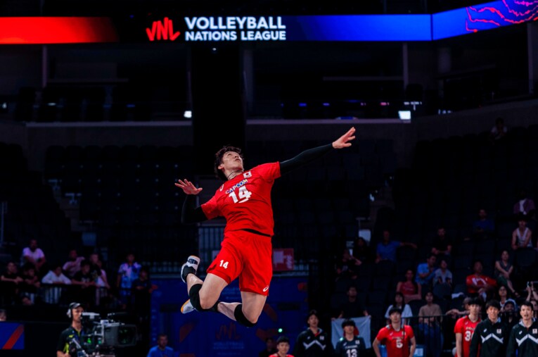 2023年ネーションズリーグ（フランス大会）©︎FIVB