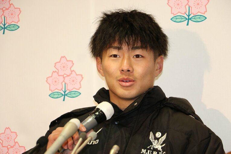 明大時代は主将も務め、2018年に大学日本一も経験　©Nobuhiko Otomo