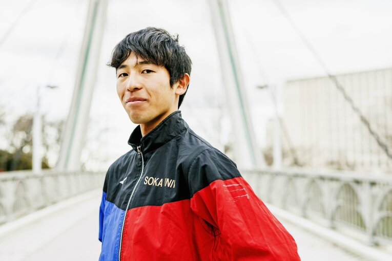 10位・嶋津雄大（創価大）　©BUNGEISHUNJU