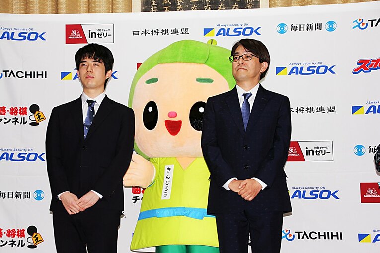 王将戦第1局前日の様子　©NumberWeb