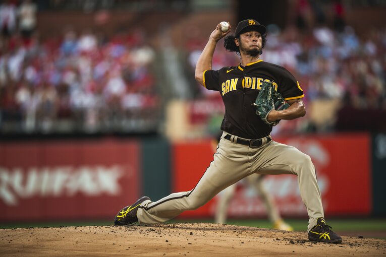 2015年3月にトミー・ジョン手術を受けているダルビッシュ有　©Getty Images