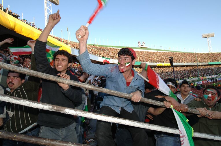 06年ドイツW杯アジア最終予選イラン戦（アウェー）　©Naoya Sanuki