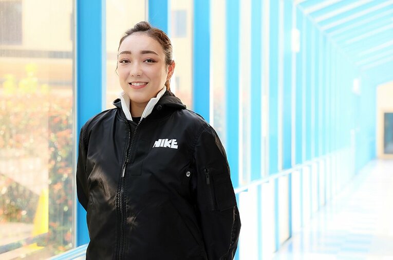 昨年6月に現役引退を発表、今年1月に引退セレモニーが開かれたフィギュアスケーターの本郷理華さん。現役時代のすべてを振り返るロングインタビューです ／ photograph by Shigeki Yamamoto