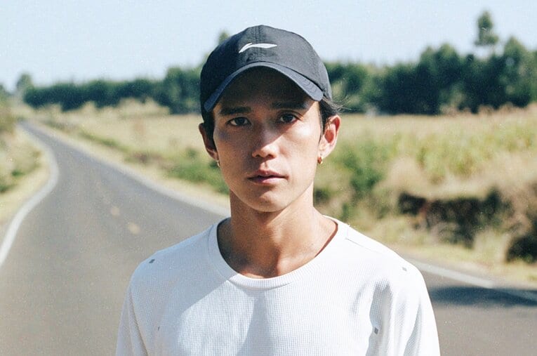 昨年、34歳でマラソン日本記録を更新した大迫傑 ／ photograph by Kanta Nakamura