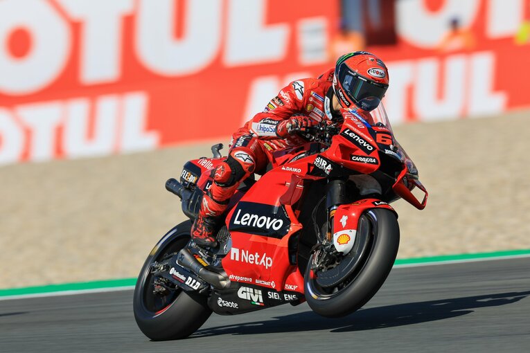 オランダGPのバニャイア　photograph by Satoshi Endo