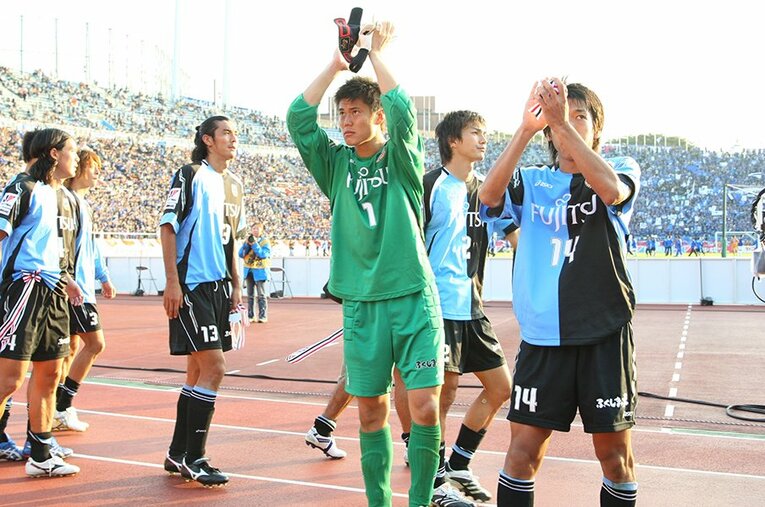 川崎時代の川島　©Toshiya Kondo