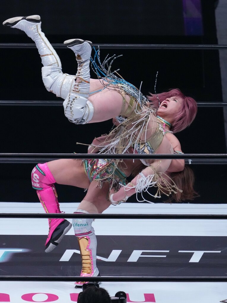 白川未奈vs上谷沙弥　©Essei Hara