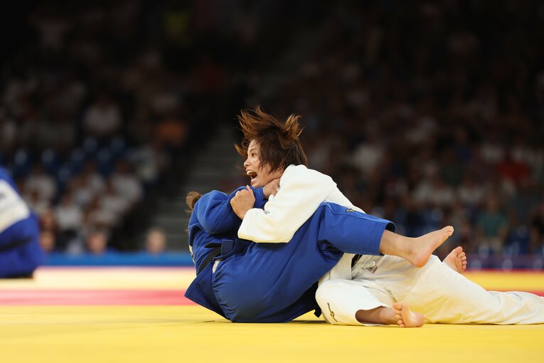 混合団体に出場した阿部詩【1枚目／全2枚】　©JMPA