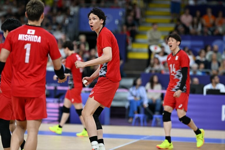 山内晶大（パリ五輪 ドイツ戦）©︎Naoya Sanuki/JMPA