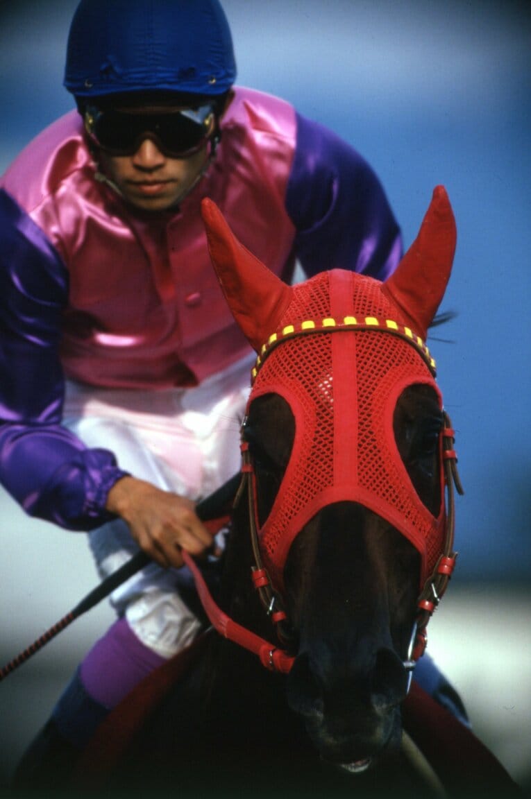 1996年京都大賞典、マーベラスサンデー　©Keiji Ishikawa