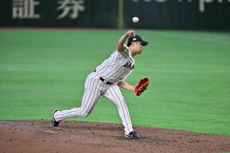 「いい仕事ができた」と語った種市　©️Hideki Sugiyama