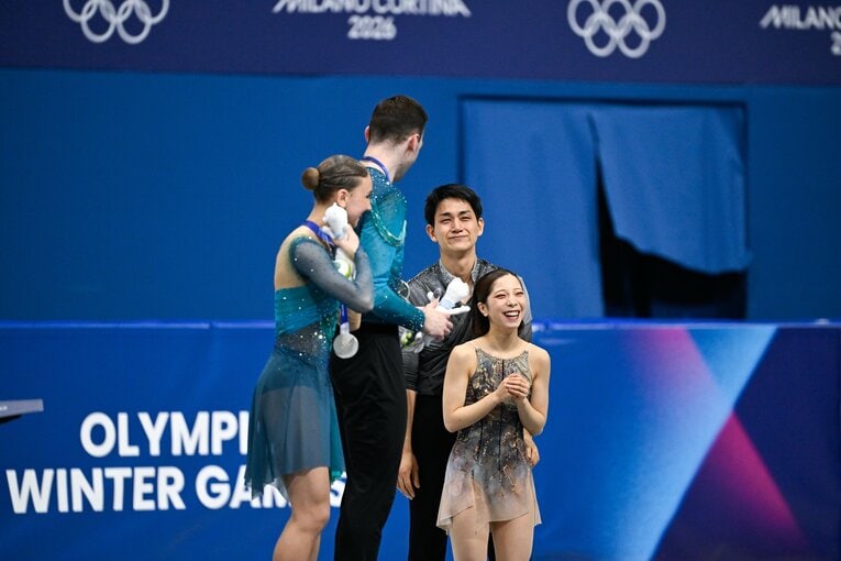 【特選写真60枚超】りくりゅう伝説の五輪逆転劇を振り返る（写真は右に続きます）　©Asami Enomoto/JMPA