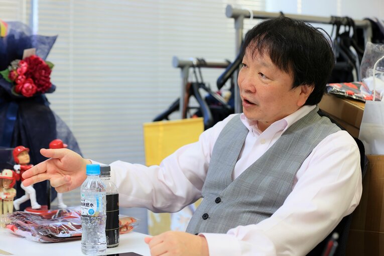 大橋ジムの大橋秀行会長　©Shigeki Yamamoto