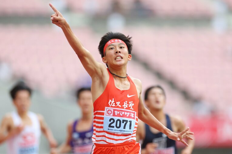 5000mで高校3年生No.1の記録を持つ浜口大和。復活へ勢いを増す中央大でどんな成長を見せてくれるか ／ photograph by AFLO