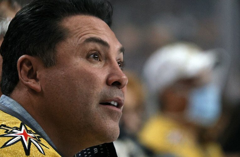 ゴールデン・プロモーション会長のデラホーヤ©Getty images