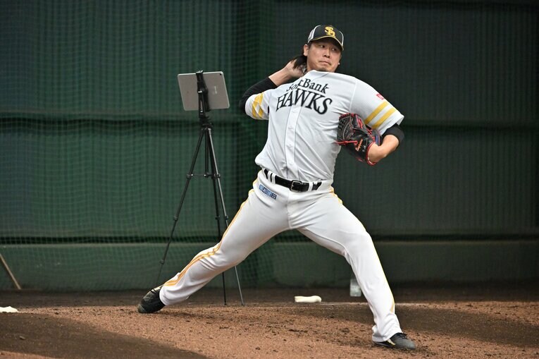 【15枚超】かつてボディビルダーを目指していた“怪物守護神”…杉山一樹のフォーム（最速160キロ超え／2024年）　©Hideki Sugiyama