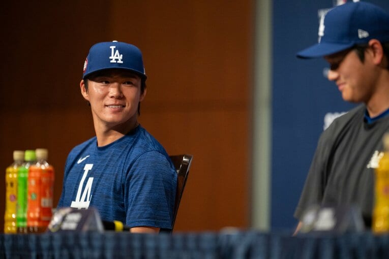 【最新フォト】MLB開幕シリーズ2025　大谷翔平らドジャース軍団は東京ドームでのびのびと調整　©︎Nanae Suzuki