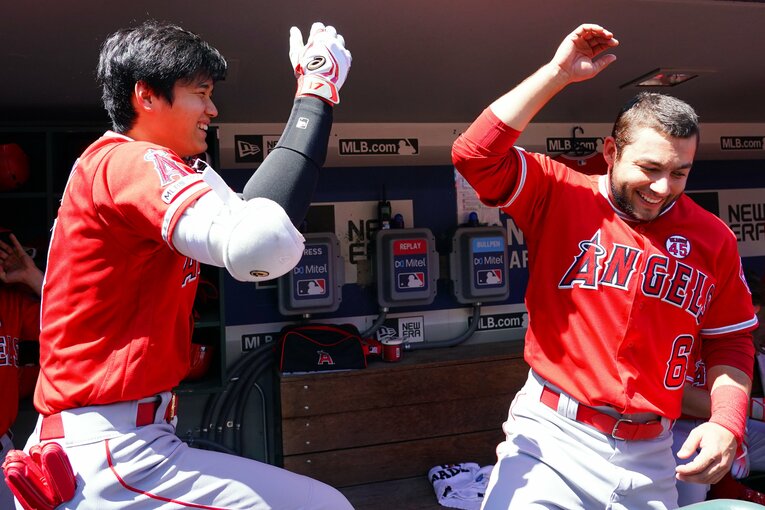 大谷とは同い年で特に親交の深いフレッチャー。再びメジャーで活躍する姿を日本のファンも見たいはずだ　©Getty Images