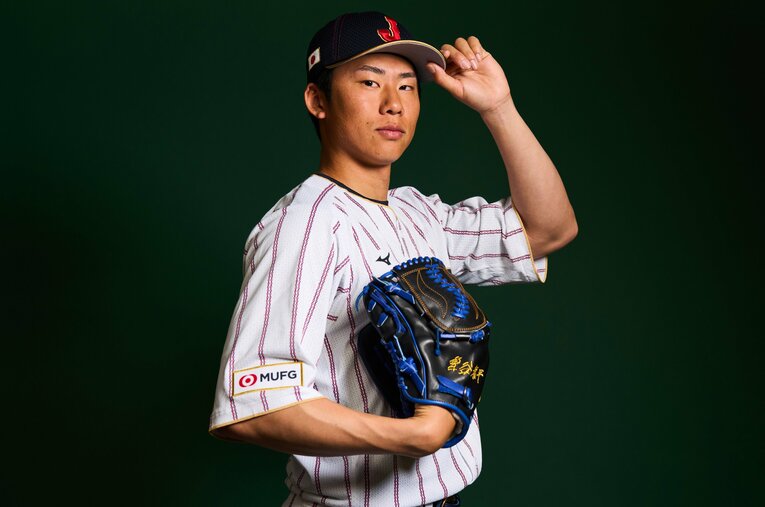 WBC日本代表に選出された曽谷龍平（25歳） ／ photograph by Getty Images