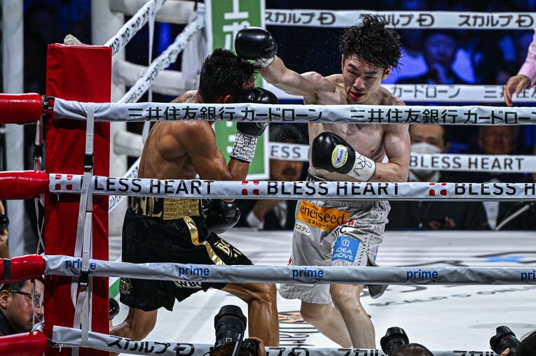 寺地拳四朗vs.クリストファー・ロサレス（WBC世界フライ級タイトルマッチ）©Takuya Sugiyama