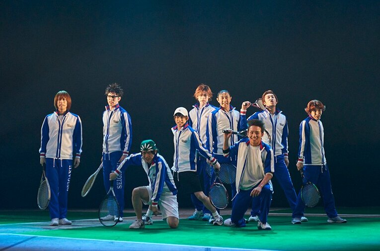 マンガの世界を舞台上で表現する2.5次元の世界の筆頭といえば「テニスの王子様」である。 ／ photograph by (c)許斐 剛／集英社・NAS・新テニスの王子様プロジェクト (c)許斐 剛／集英社・テニミュ製作委員会