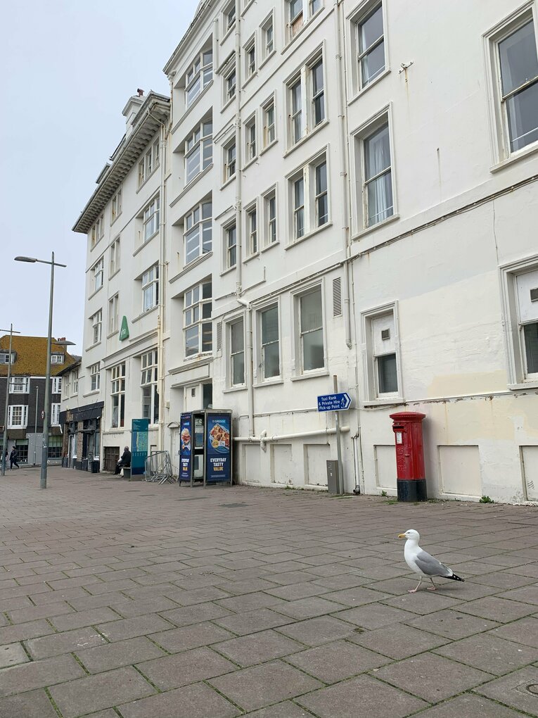 オシャレなブライトンの町並み　©Yoichi Igawa　