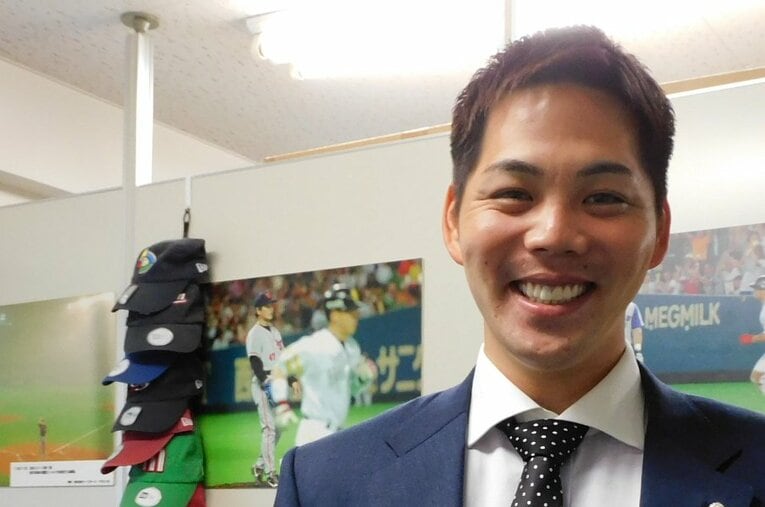 「現役ドラフト」制度実現に奔走してきた日本プロ野球選手会事務局の肘井竜蔵さん ／ photograph by Number Web