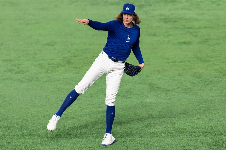 ハリス記者が懸念するタイラー・グラスノーの状態（2025年3月）　©︎Nanae Suzuki