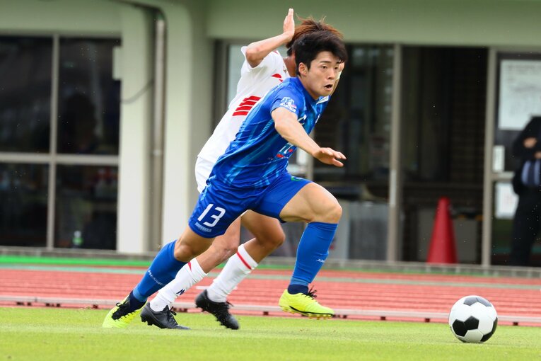 FCティアモ枚方時代の新井晴樹（提供：FCティアモ枚方）