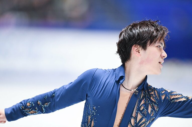 宇野昌磨 ／ photograph by Asami Enomoto