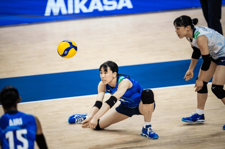 林琴奈（VNLポーランド戦）©︎Volleyball World