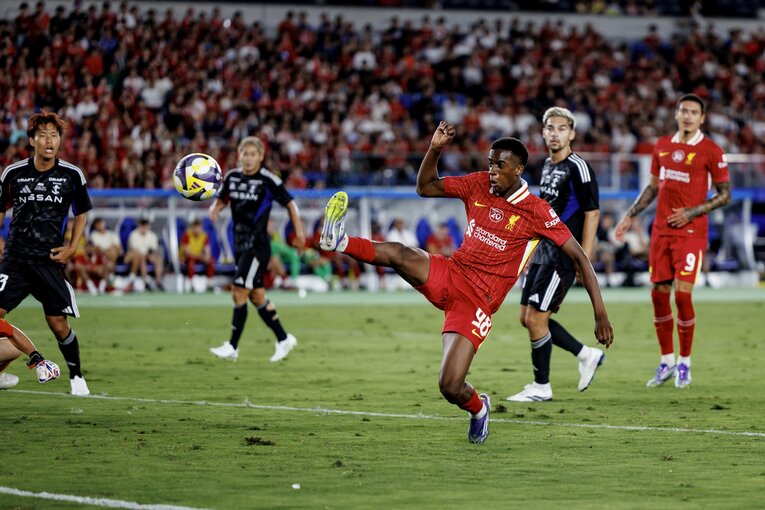 【リバプール日本遠征レア写真】　©Kiichi Matsumoto