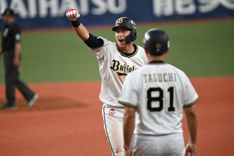 第2戦で活躍した廣岡　©︎Naoya Sanuki