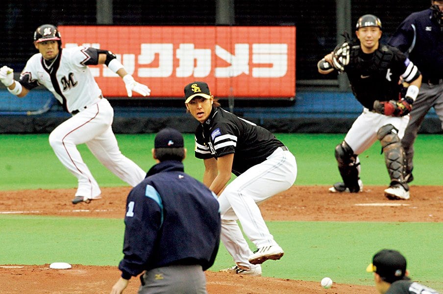 <現役最終戦に秘めた思い(8)>斉藤和巳「寂しいけど投手でよかった」<Number Web> photograph by KYODO