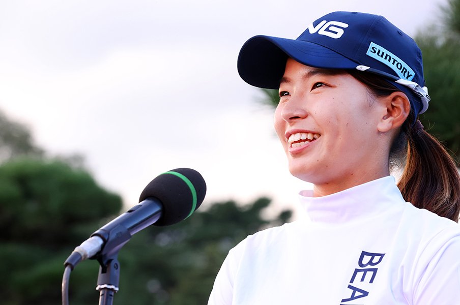 《23歳に》渋野日向子が松山英樹マスターズ制覇を見て思ったこと…亡き恩人に捧げた1年10カ月ぶりの復活V、涙の真相<Number Web> photograph by Getty Images