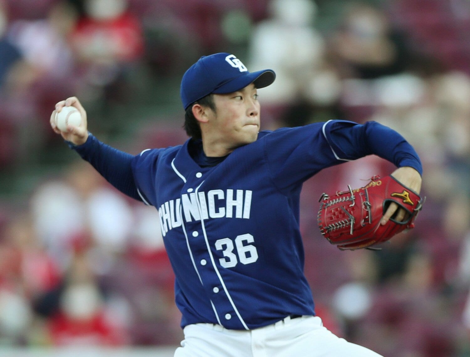 2020年から中日で4年プレーし、昨年現役を退いた岡野祐一郎 ©JIJI PRESS