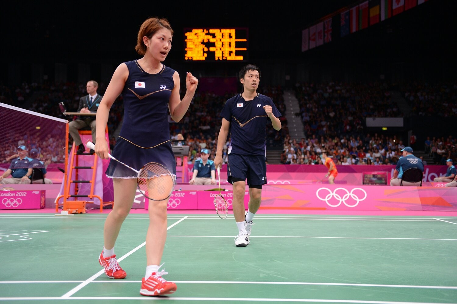 池田信太郎との“イケシオ”ペアで臨んだロンドン五輪は納得感のある大会となった ©Shinji Oyama/JMPA