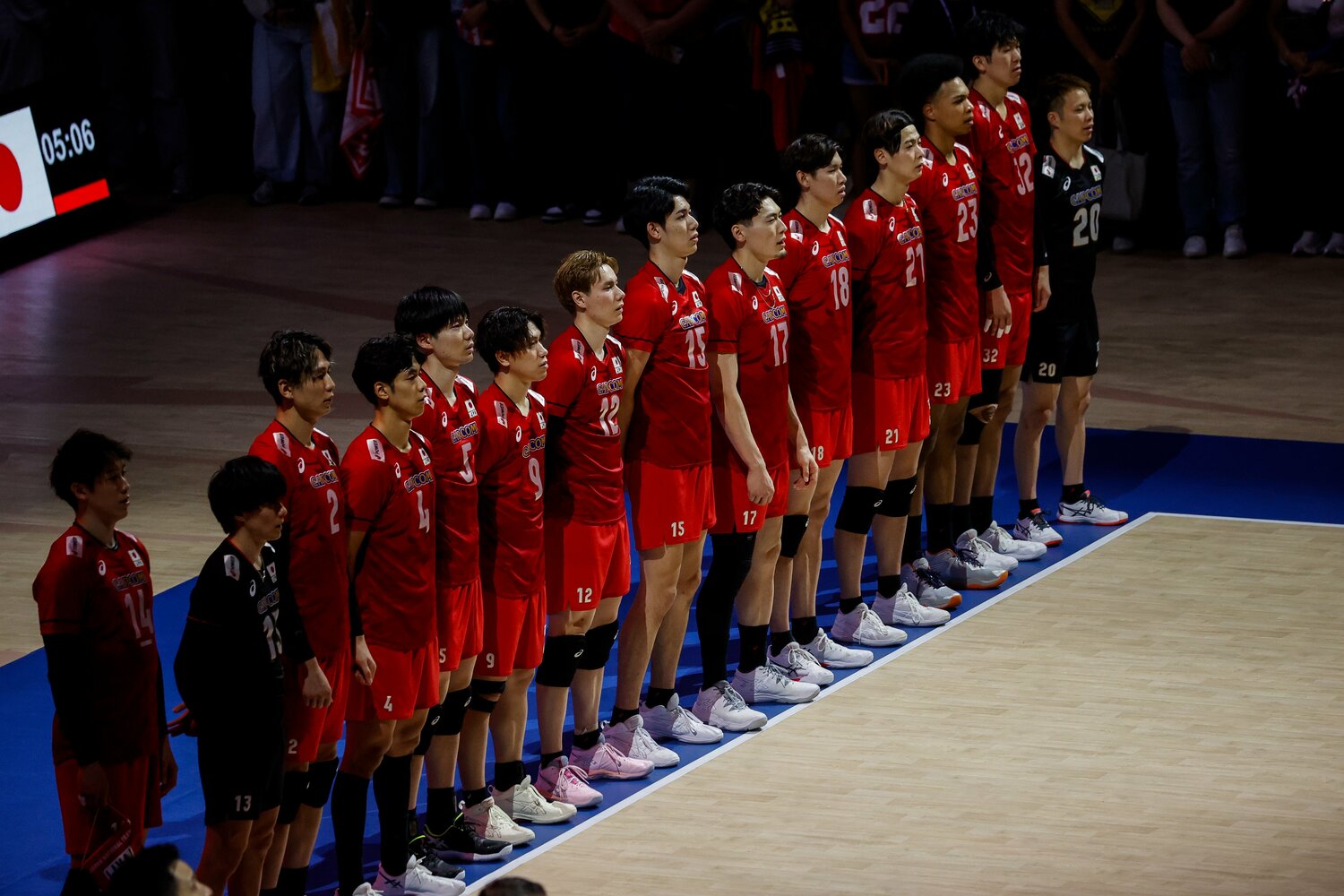 世界選手権ではまさかの予選敗退となったバレーボール男子日本代表　©︎Mark Fredesjed Cristino/Getty Images