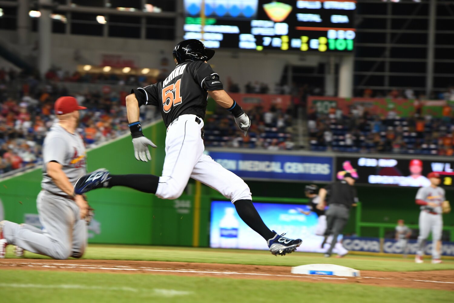 マーリンズ時代のイチロー ©Naoya Sanuki