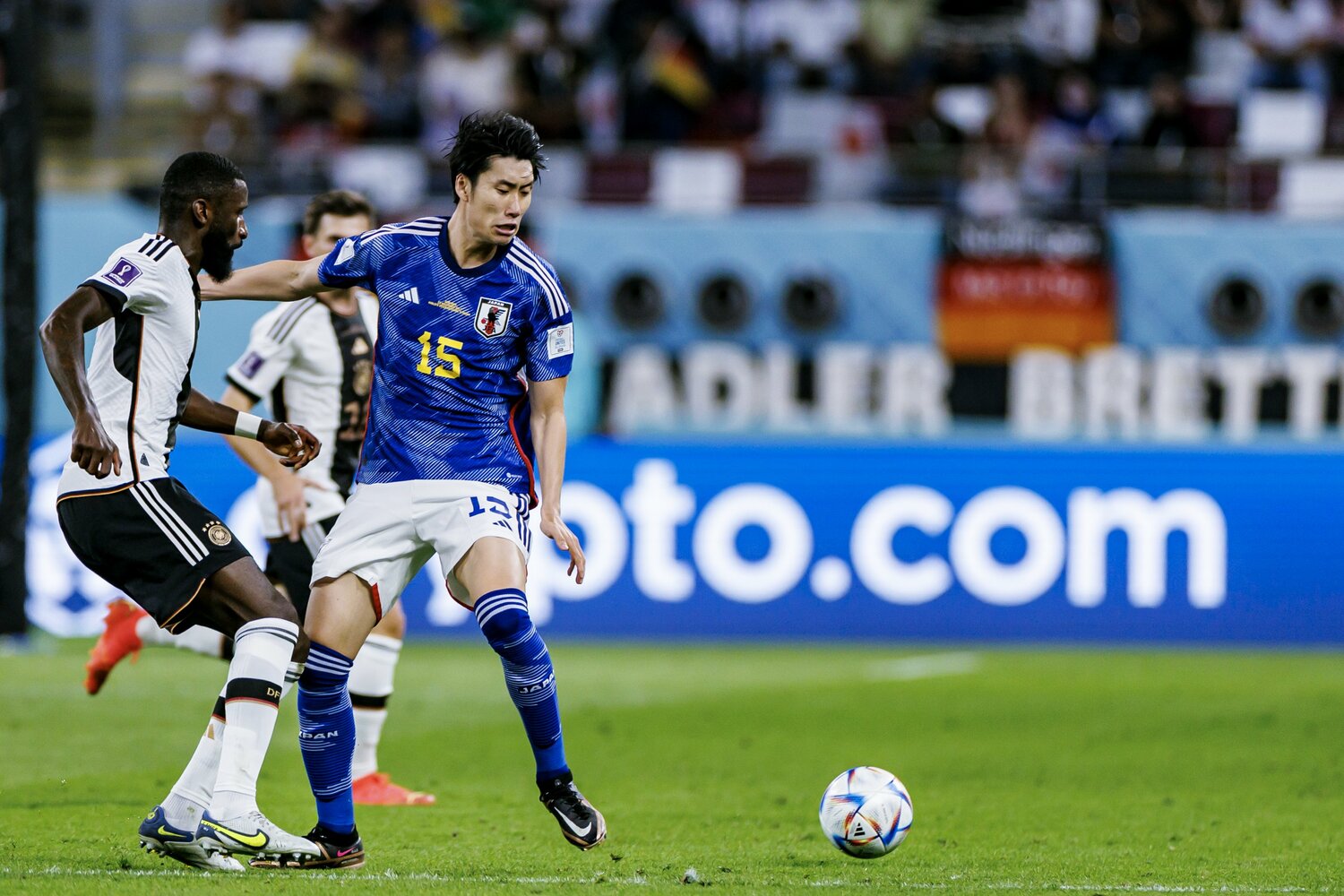 ドイツ戦　©Kiichi Matsumoto/JMPA