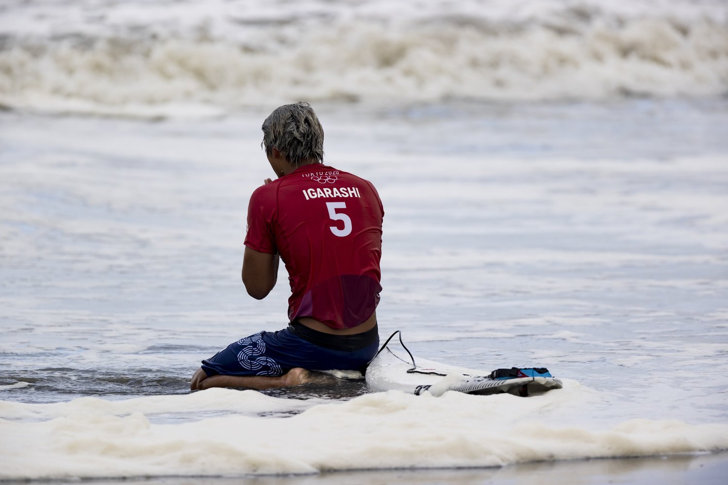 試合を終えた五十嵐。こみ上げる悔しさは感謝へと変わっていった