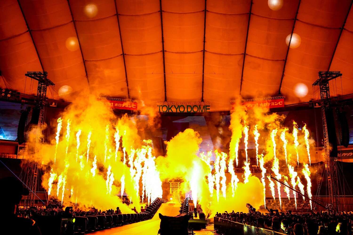 2022年6月19日、東京ドームで行われた那須川天心と武尊の“世紀の一戦”　©THE MATCH 2022/Susumu Nagao