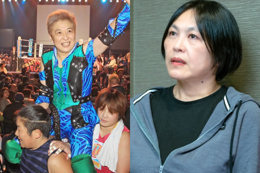 食道がんで死去したハーレー斉藤（享年48）の盟友が涙の告白「さいちゃんは生きる気満々で…」立野記代が語る“プロレスラーたちに見守られた最期”＜Number Web＞ photograph by L)東京スポーツ新聞社、R)Takuya Sugiyama