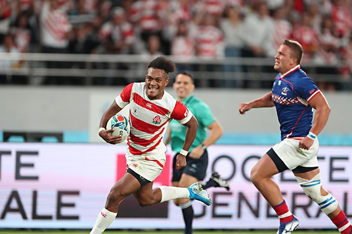 W杯ロシア戦ハットトリックなど世界に力を証明した松島。かねてから希望していた海外挑戦の場にフランスを選んだ ©︎Naoya Sanuki