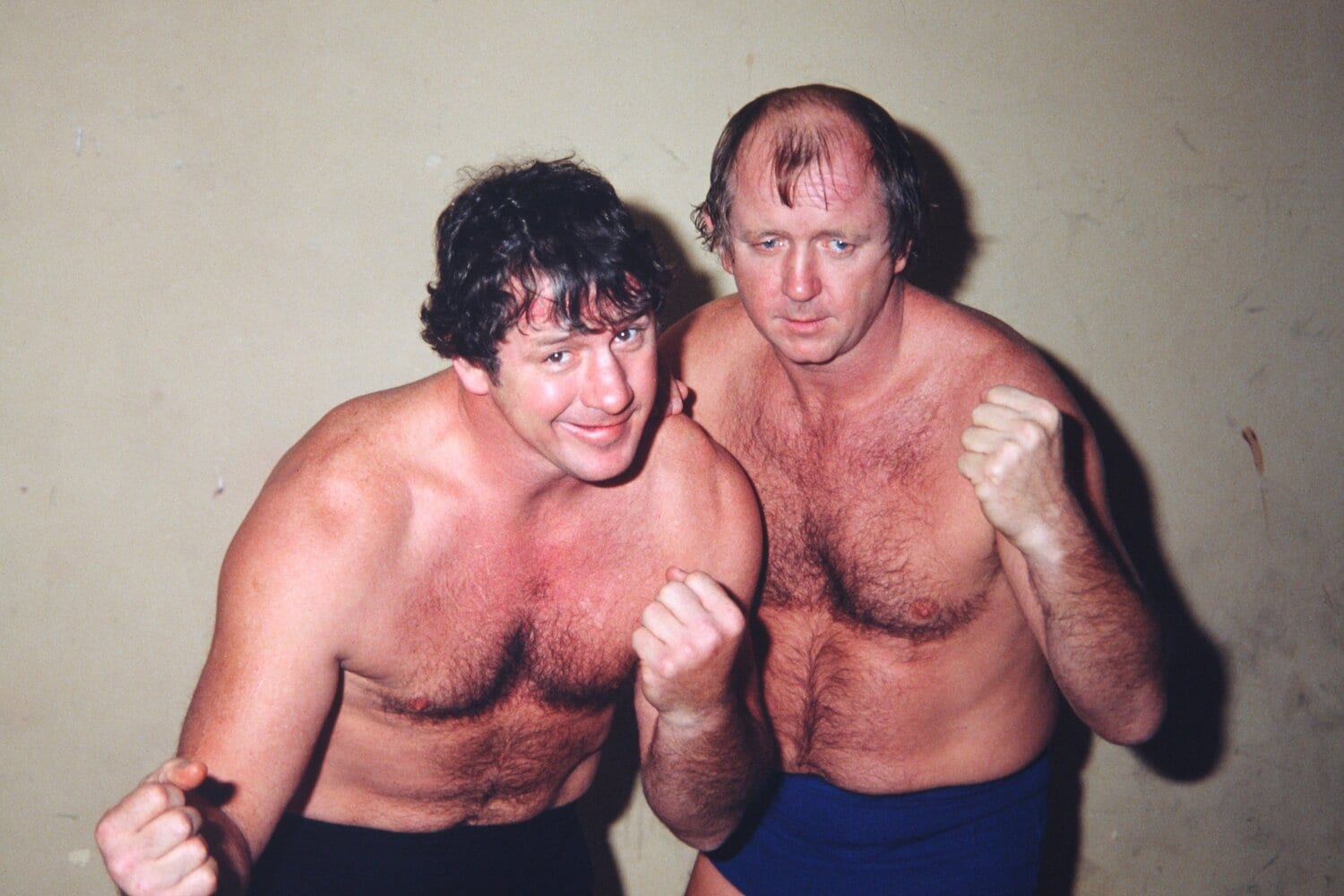 テリー・ファンク（左）と兄・ドリーの“ザ・ファンクス”　©AFLO