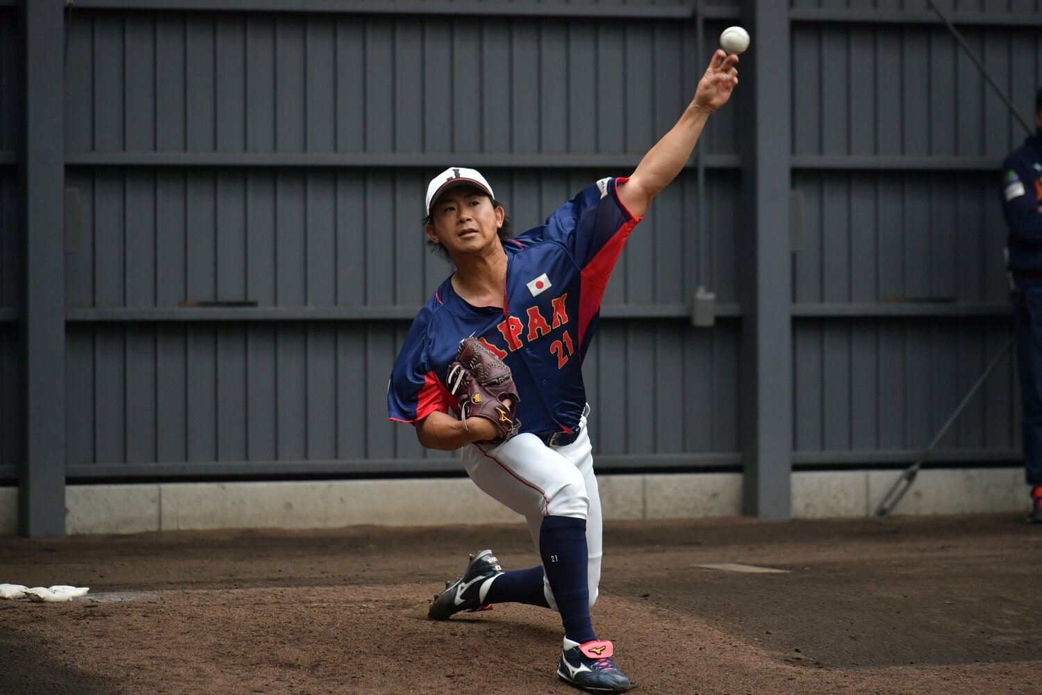 フォームのきれいさが特徴だった今永　©Hideki Sugiyama