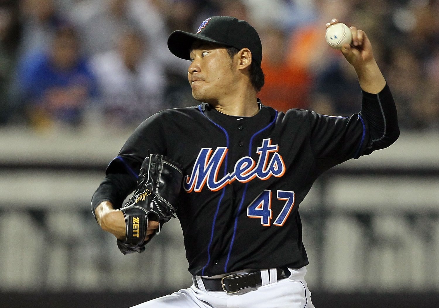 2010年、ニューヨーク・メッツで10勝を挙げた　©Getty Images