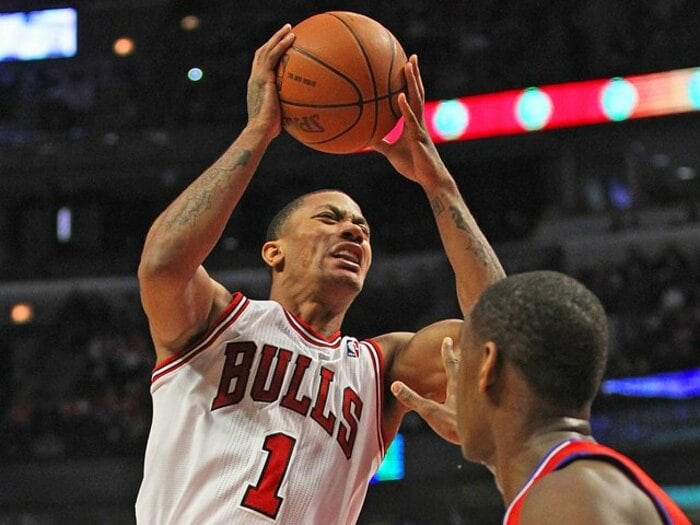 ローズの負傷離脱で奮い立ったブルズの面々。～シカゴの街とキャプテンのために～＜Number Web＞ photograph by Getty Images