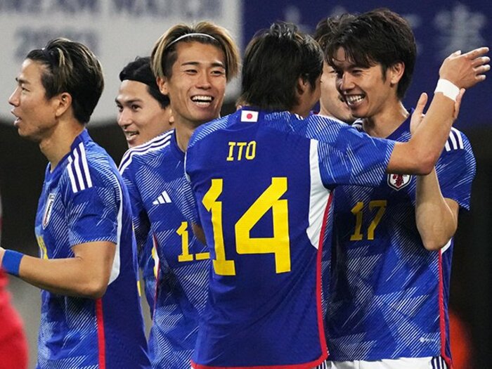 第2期森保J最多ゴールは三笘薫、久保建英でも伊東純也でもなく…中村敬斗23歳、中山雄太26歳も「アキレス腱断裂」から復活〈進化の背景〉<Number Web> photograph by Etsuo Hara/Getty Images