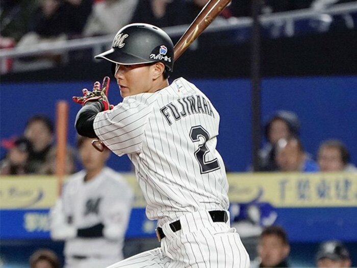 ロッテ藤原恭大「1つでも先の塁を」。開幕スタメンで刻んだ記録と記憶。＜Number Web＞ photograph by Kyodo News